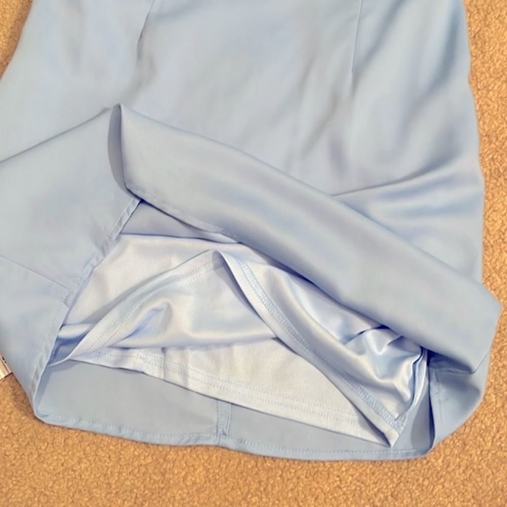 NWT Baby Blue Sweetheart neckline mini dress by Fashion Nova, size Medium - Picture 9 of 15